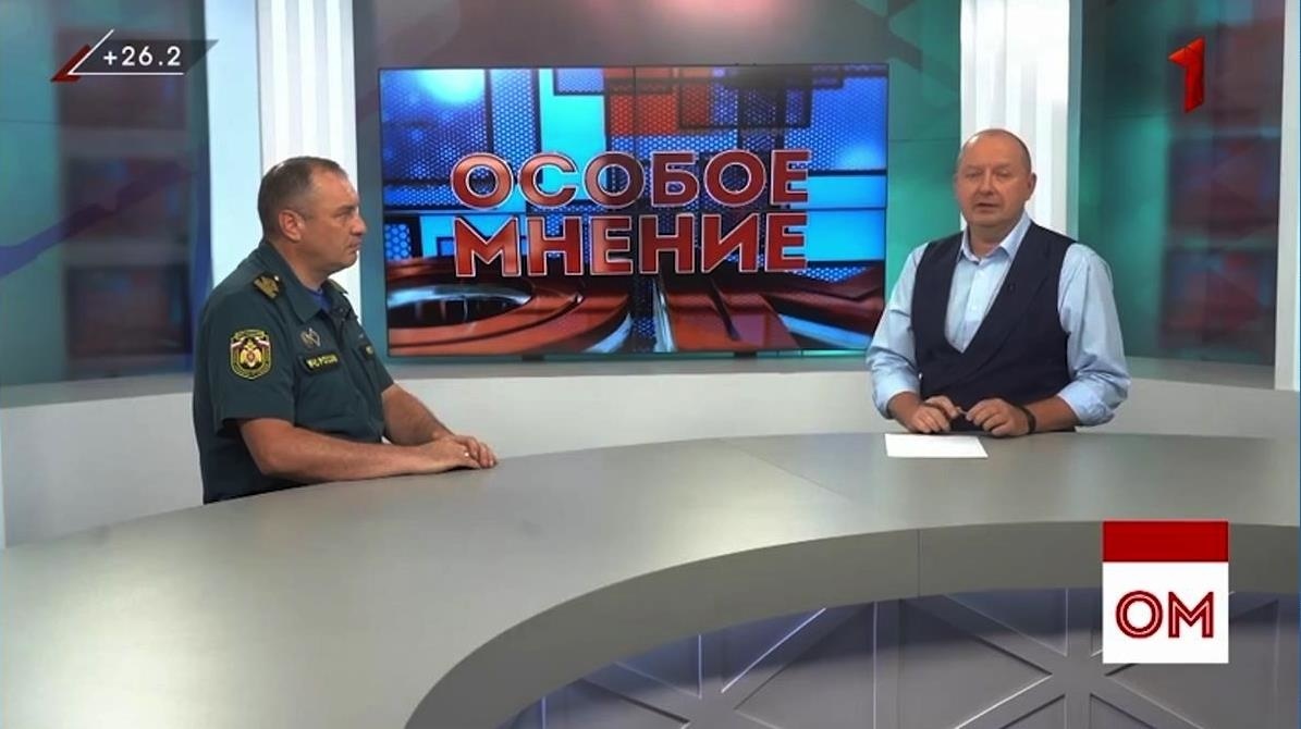 Дмитрий Мудров в интервью на телеканале Первый Тульский рассказал о безопасности на воде